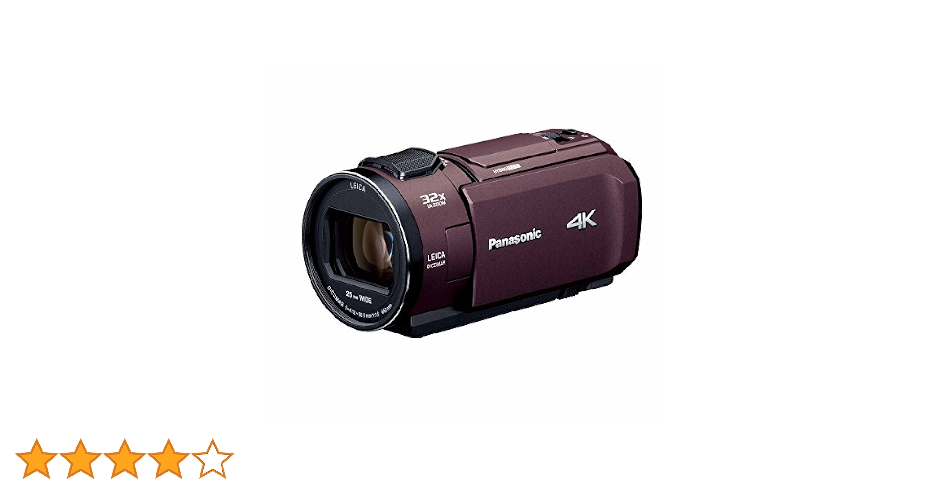 【新品未使用品】Panasonic HC-VX1M 4Kビデオカメラ Panasonic 【ほぼ新品】パナソニック 4K ビデオカメラ VX1M 64GB